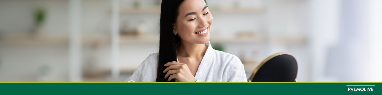 Resultado da hidratação para cabelo ressecado